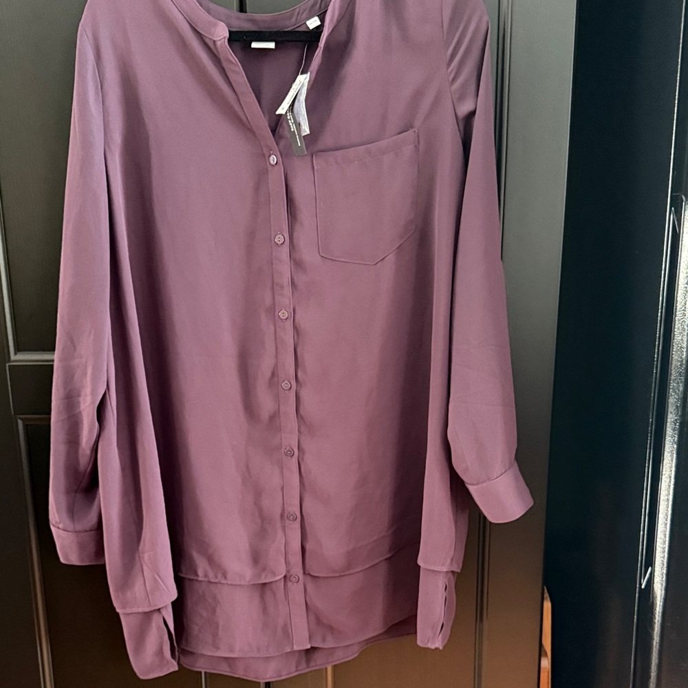 Reitmans Purple Blouse